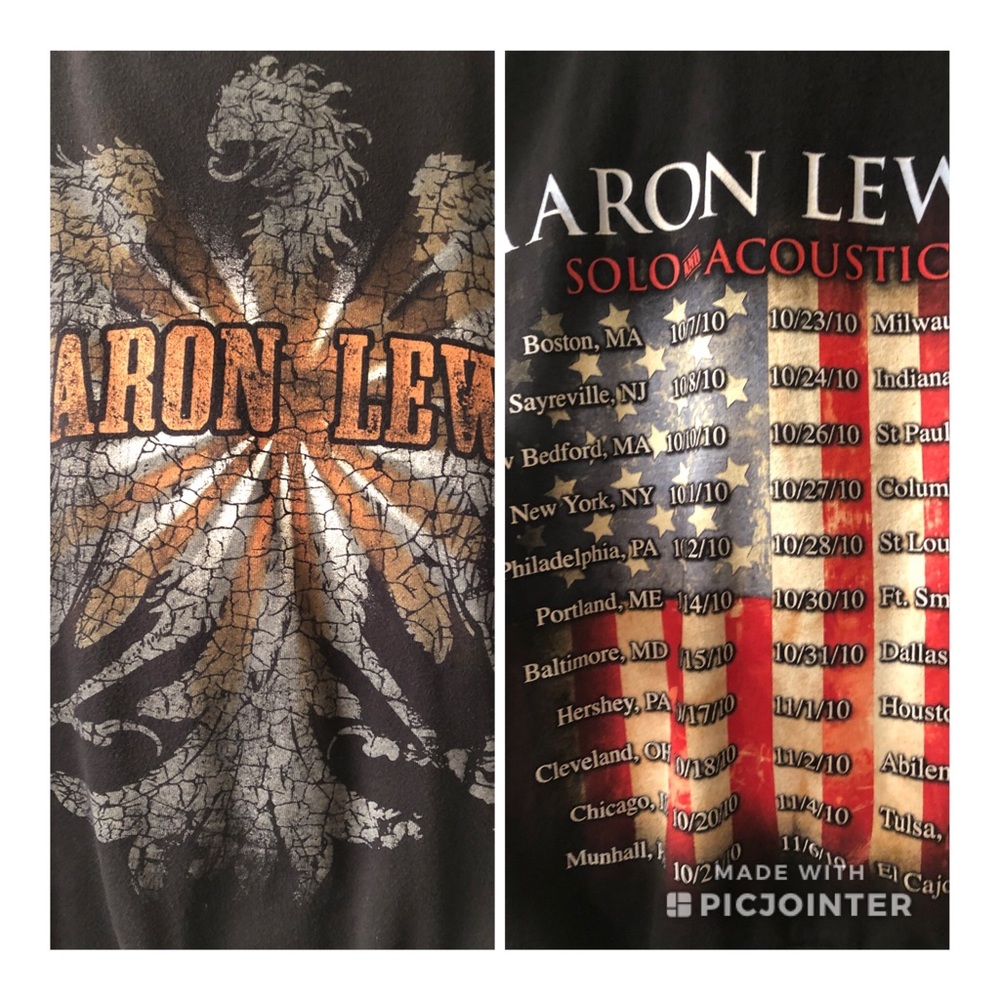 2 Aaron Lewis hoodies